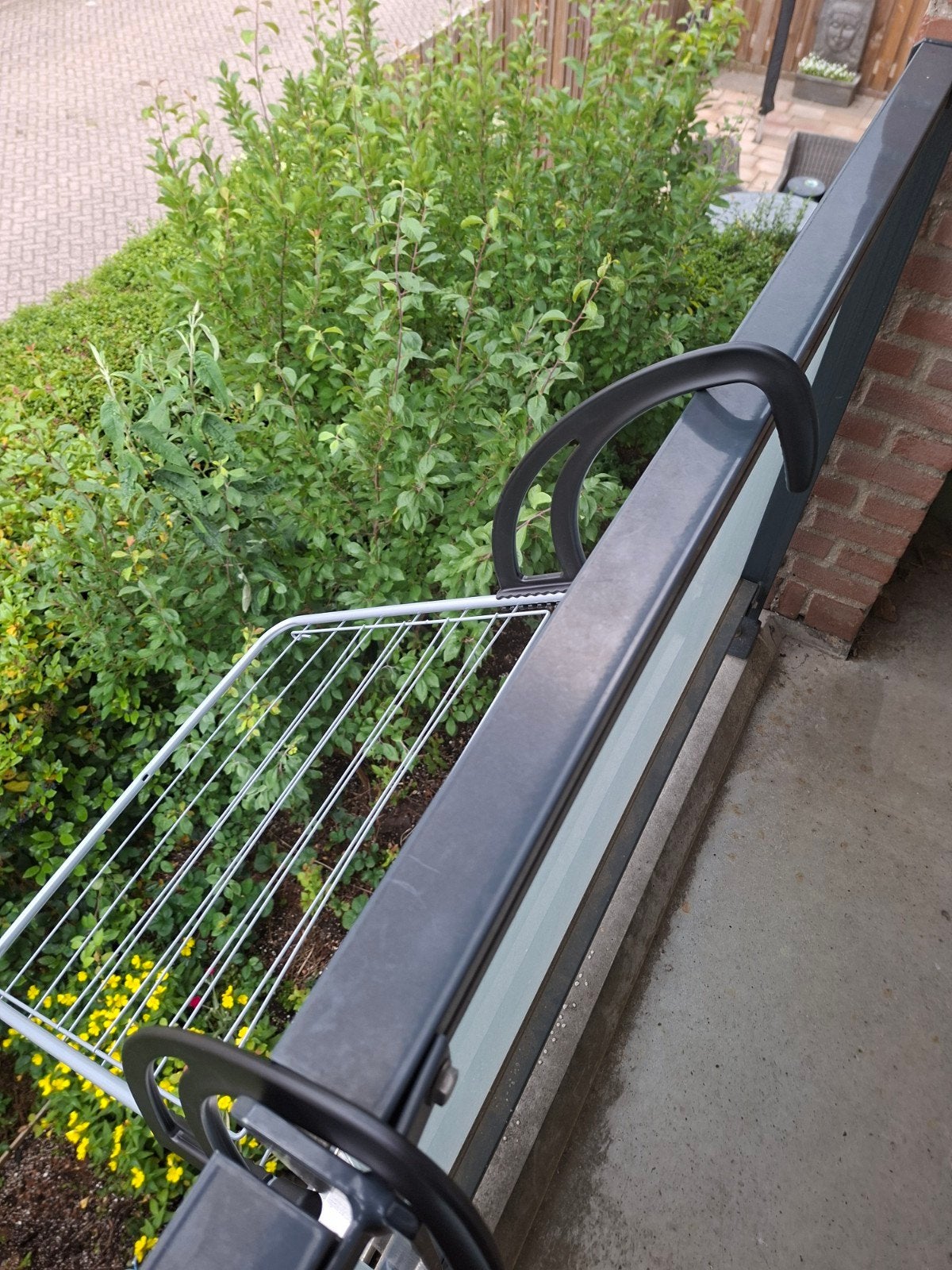 Nieuw droogrek voor balkon of radiator, Ophalen of Verzenden, Nieuw, Grijs, Metaal