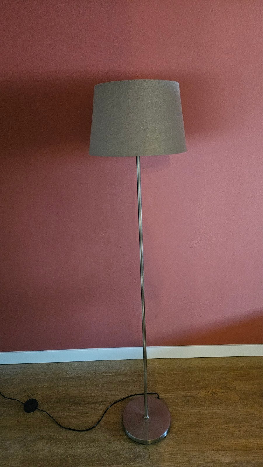 Staande lamp met lampenkap, Ophalen, Gebruikt, 100 tot 150 cm