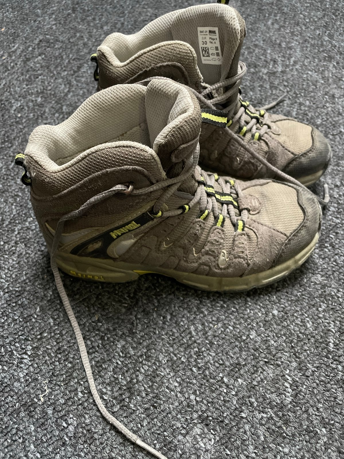 Meindl wandelschoenen - Maat 30, Ophalen of Verzenden, Gebruikt, Schoenen