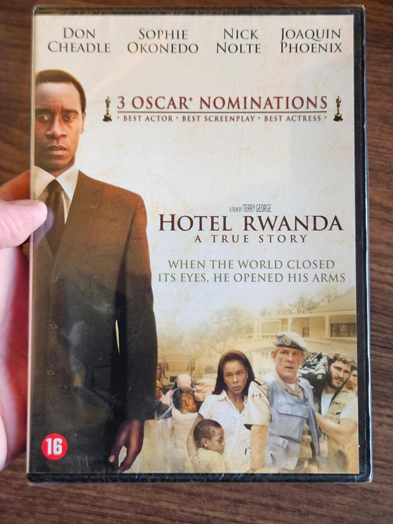 DVD Hotel Rwanda Don Cheadle Nick Nolte NIEUW gesealed, Alle leeftijden, Ophalen of Verzenden, Nieuw in verpakking