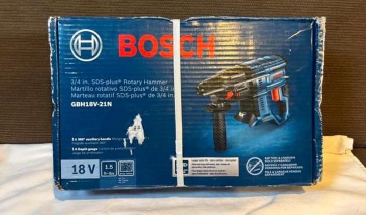 BOSCH Professional GBH 18V-21, Ophalen of Verzenden, Nieuw, Boor- en/of Breekhamer, Variabele snelheid