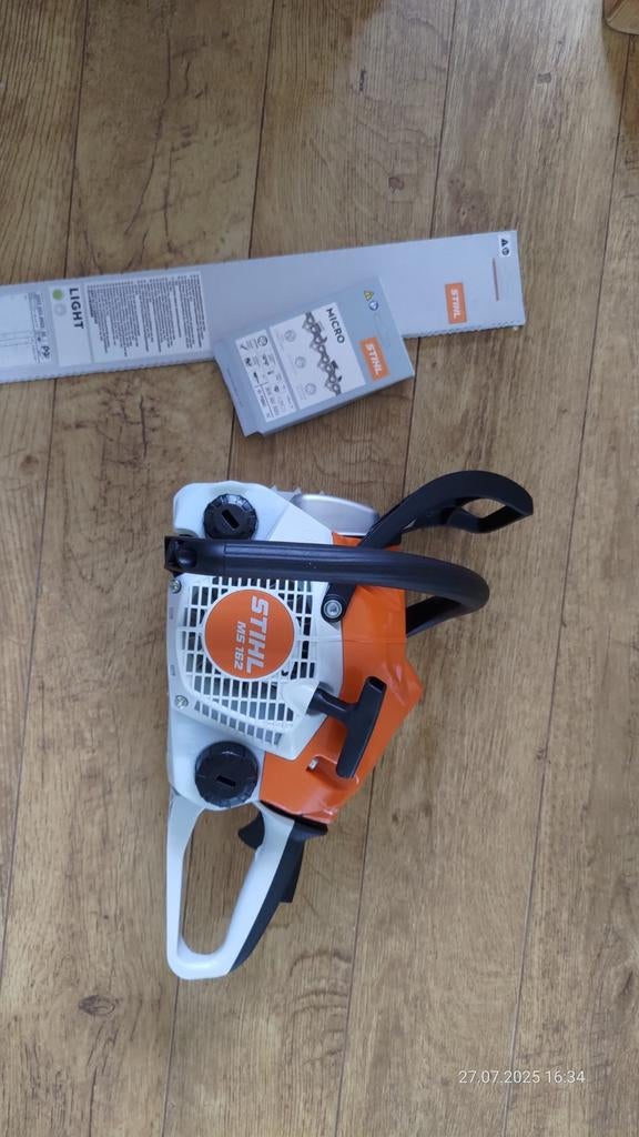 Nieuwe Stihl MS 162 Motorkettingzaag met 2x Zwaard & Ketting, Ophalen of Verzenden, Nieuw, Kettingzaag, Stihl