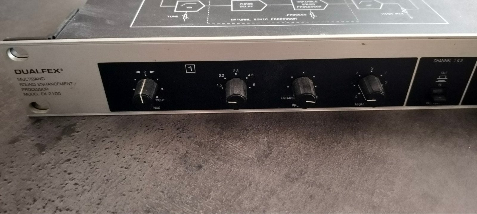 Dualflex Multiband Sound Enhancement Processor EX 2100, Ophalen of Verzenden, Zo goed als nieuw, Overige typen