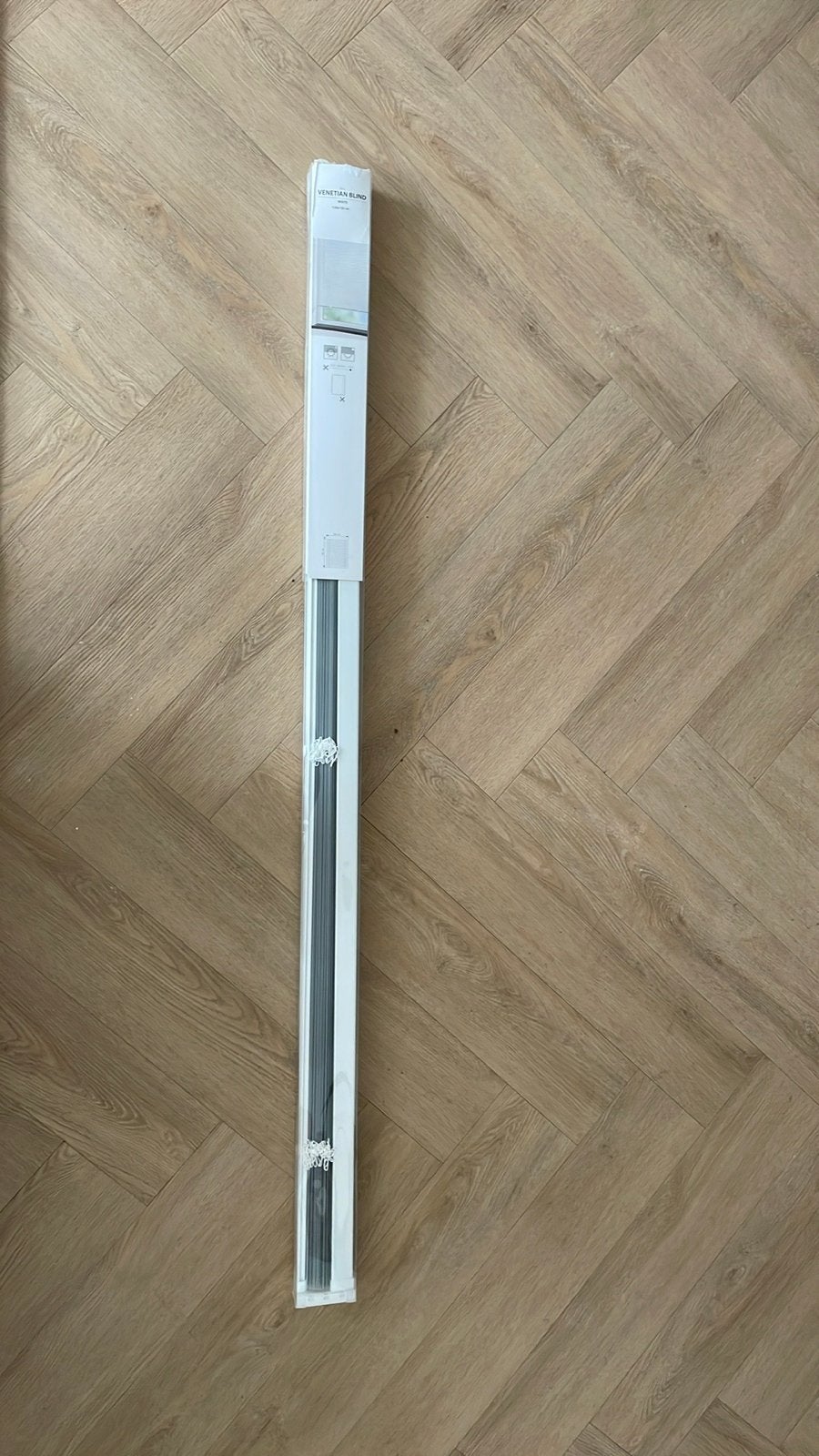Nieuwe witte jaloezieën van Jysk, 120x130 cm, Ophalen, Nieuw, Wit, Jaloezie