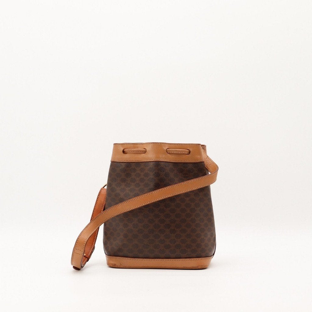 Céline Mini Macadam bucket tas, Verzenden, Gebruikt, Overige typen