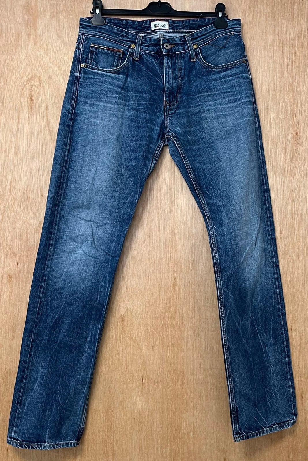 Tommy Hilfiger Denim Ryan spijkerbroek - Maat W32 L34, Ophalen of Verzenden, Zo goed als nieuw, Blauw, W32 (confectie 46) of kleiner