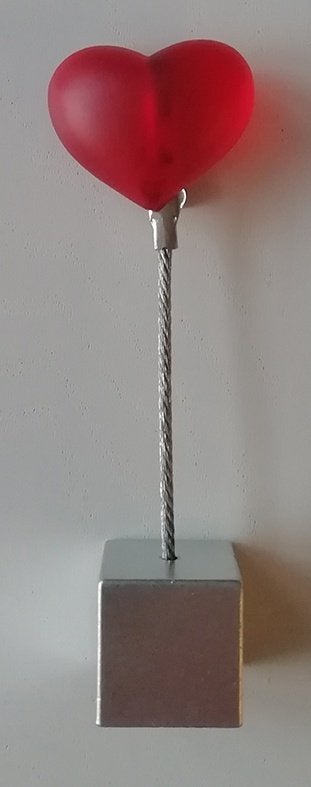 Fotostandaard hartje, 10 cm, Ophalen of Verzenden, Zo goed als nieuw, Fotolijst
