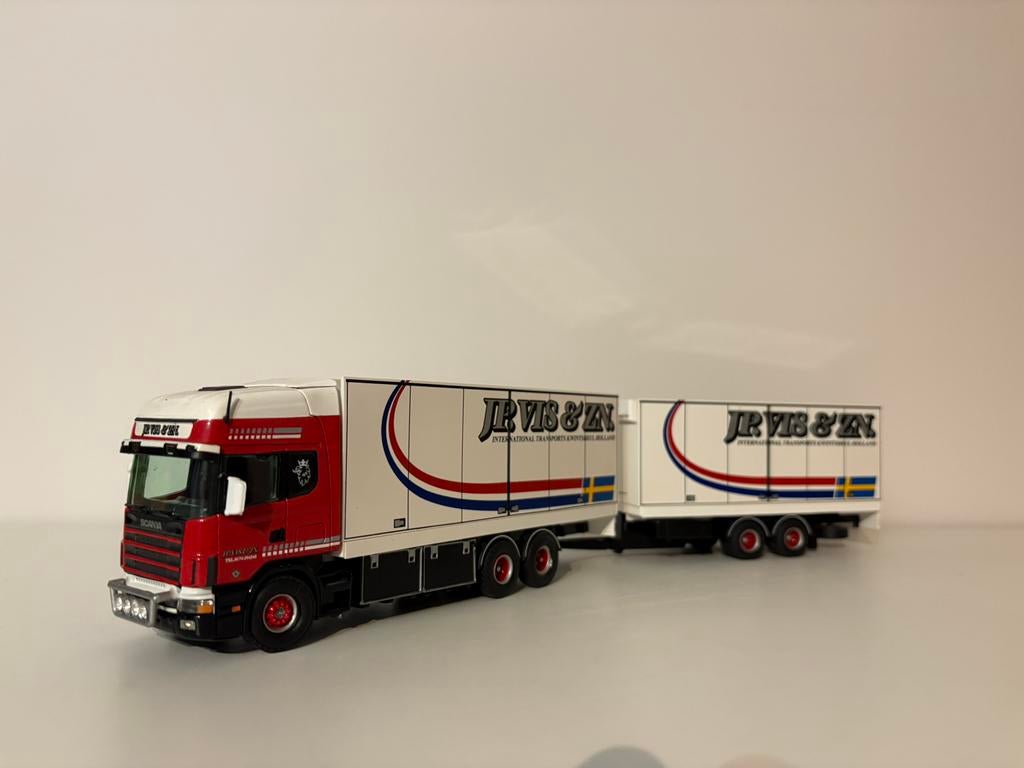 Scania 164L JP Vis Tekno, Ophalen of Verzenden, Zo goed als nieuw, Bus of Vrachtwagen, Tekno