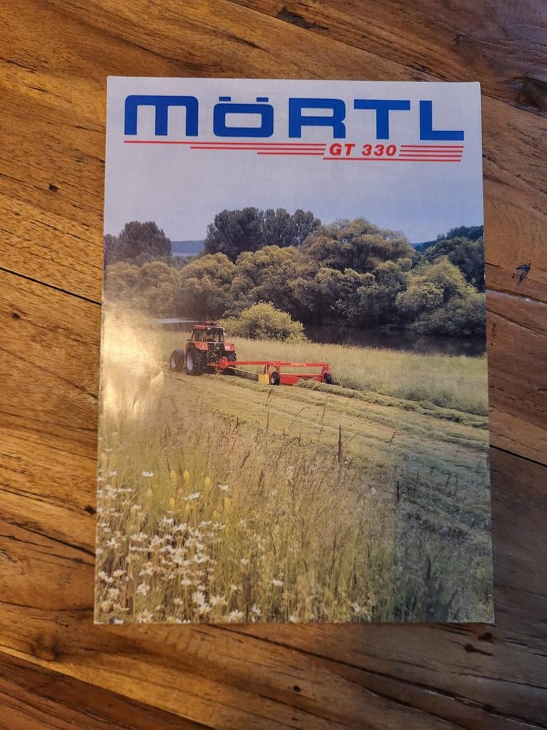 tractor folder Mörtl  GT 330, Ophalen of Verzenden, Zo goed als nieuw