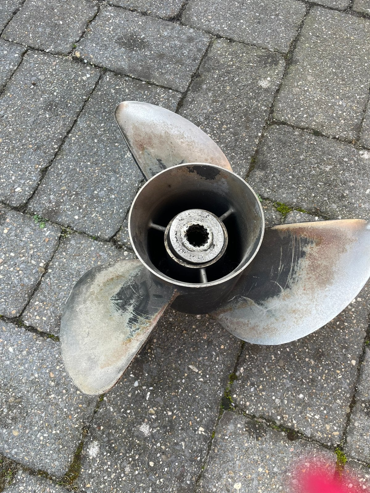 RVS schroef Yamaha, Ophalen, Gebruikt, Motor en Techniek, Motorboot