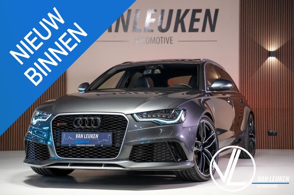 Audi A6 Avant 4.0 RS6 21", Pano, Keyless, Automaat, Euro 5, Gebruikt, Met garantie (alle)