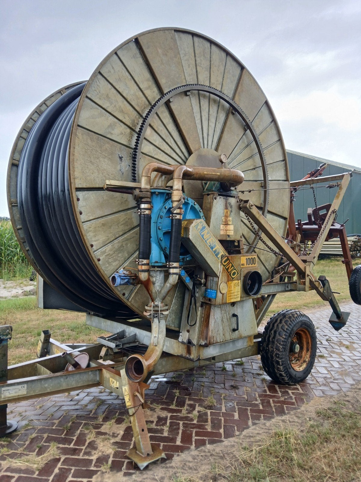 nettuno haspel 100x310meter, Ophalen, Fruitteelt, Beregening en Drainage