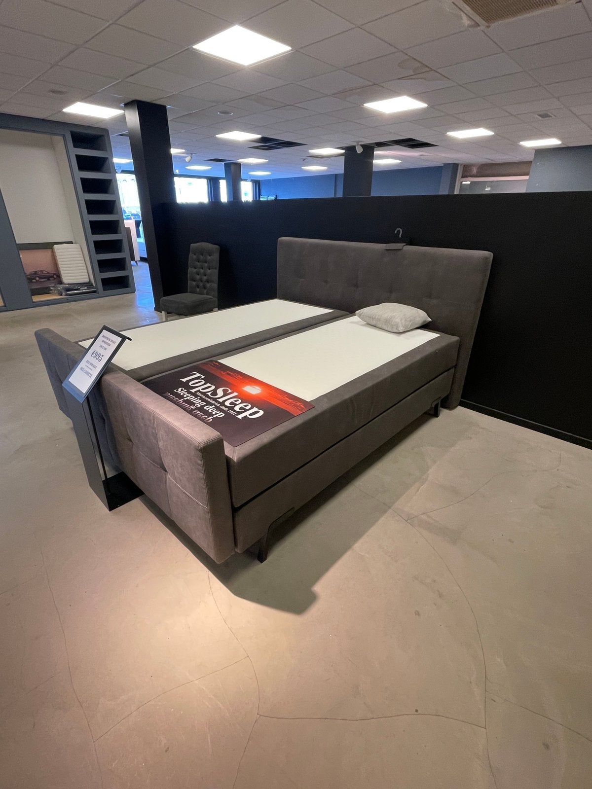 Boxspring showroommodel, Ophalen of Verzenden, 180 cm, 200 cm, Nieuw