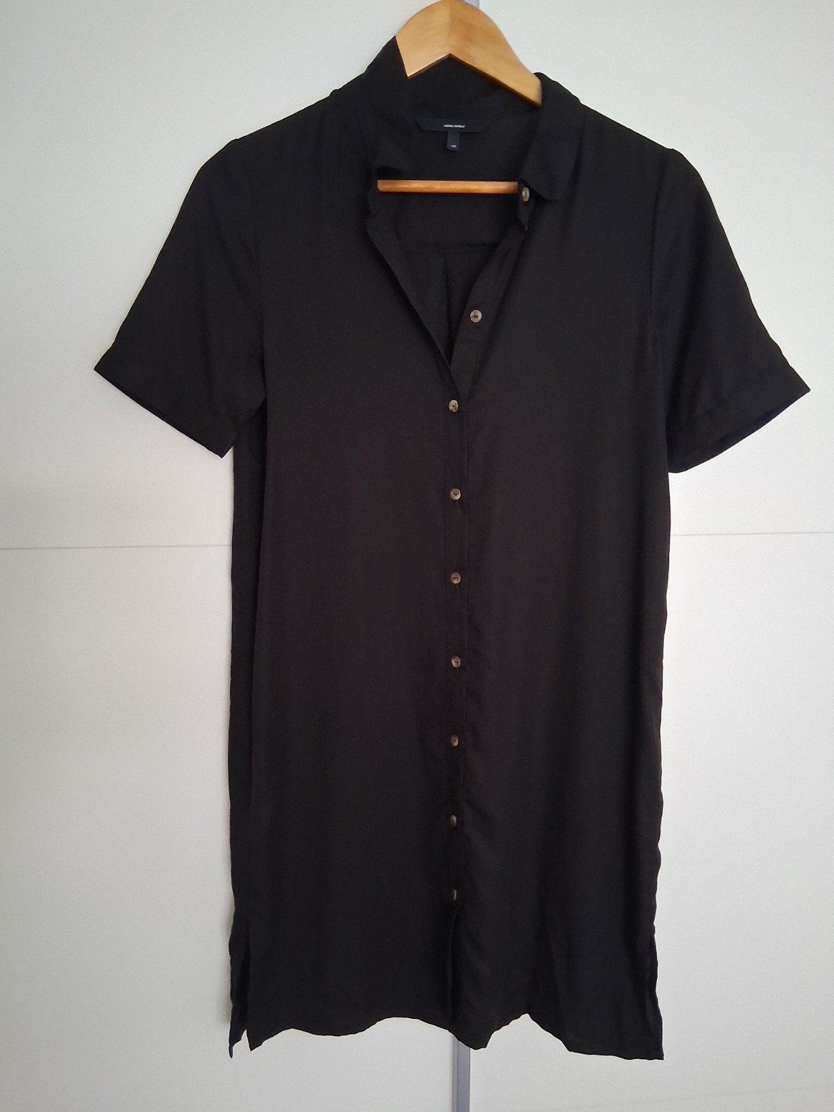 Vero Moda Zwarte Blousejurk XS, Kleding | Dames, Vero Moda, Zwart, Ophalen of Verzenden, Zo goed als nieuw