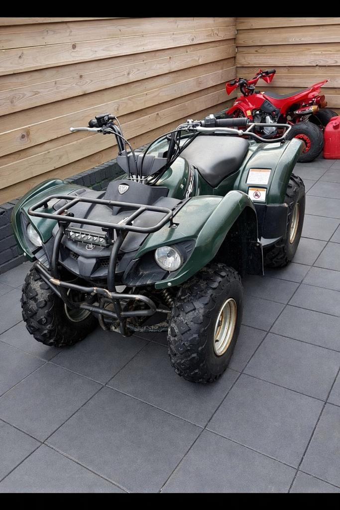 125cc YAMAHA GRIZZLY quad, Motoren, 125 cc, 11 kW of minder, 1 cilinder