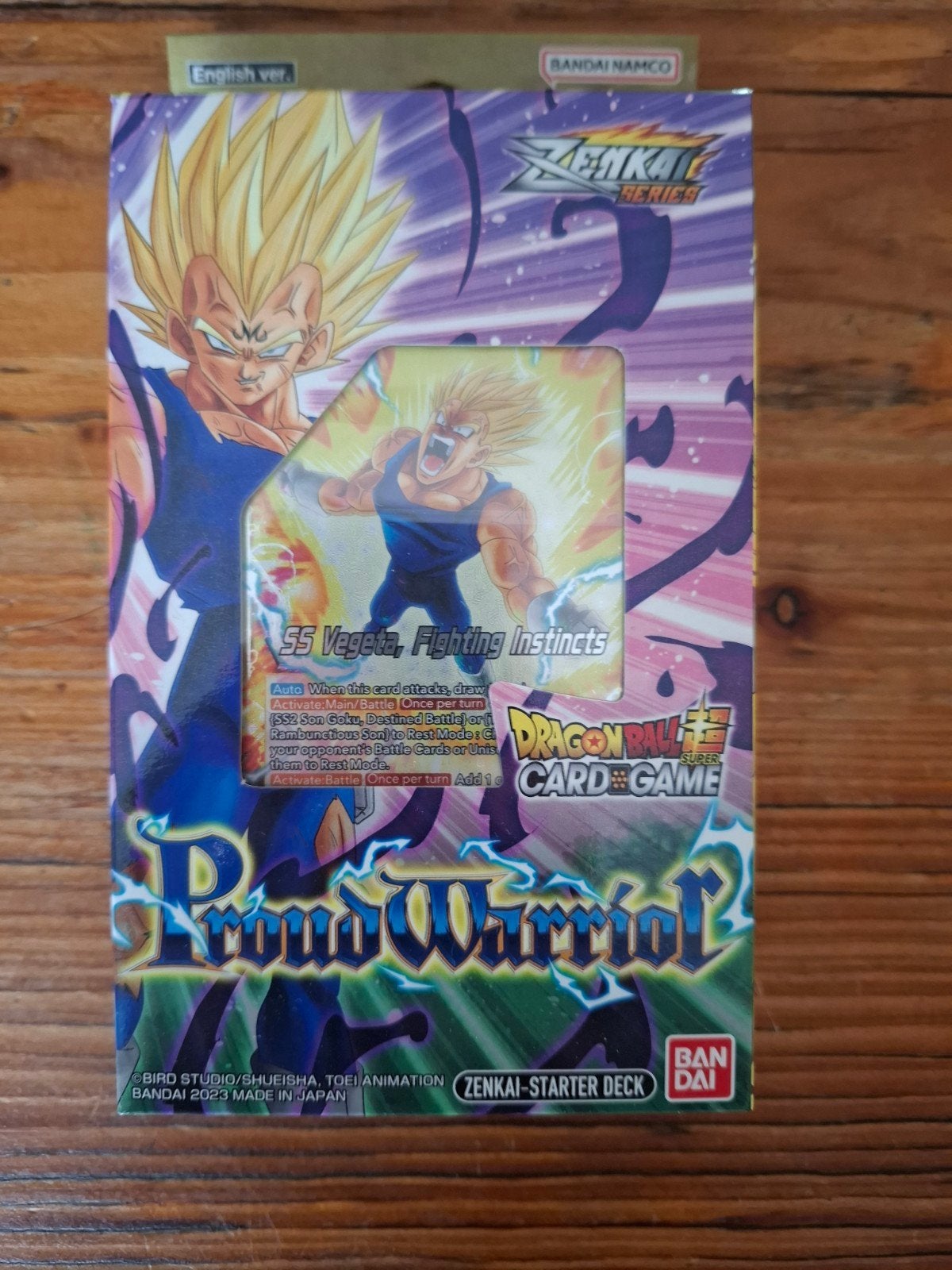 Dragon Ball Dragonball Super TCG kaarten starter deck, Ophalen of Verzenden, Zo goed als nieuw, Starterdeck