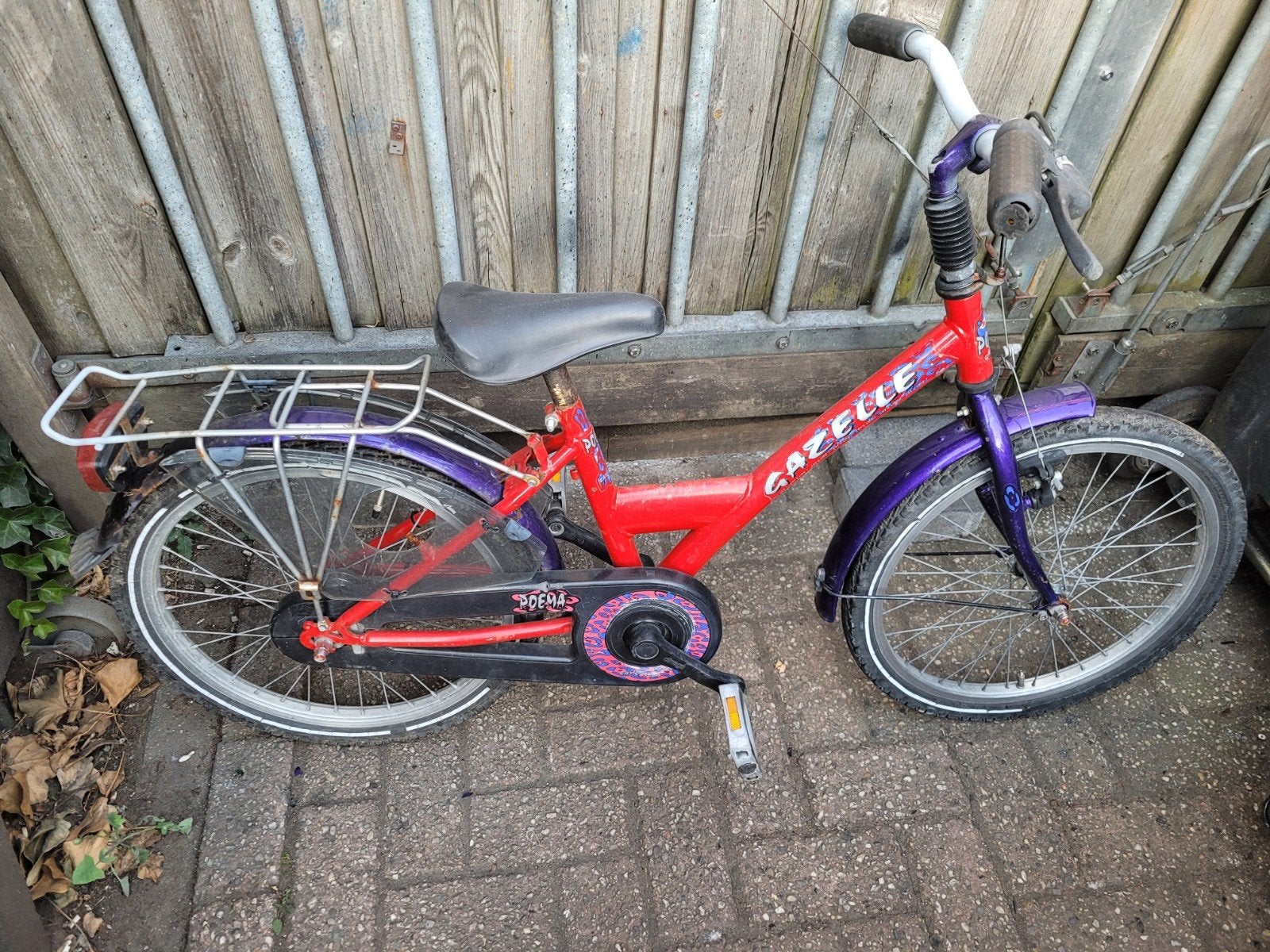 Gazelle Poema 20 inch terugtraprem / handrem voor, Fietsen en Brommers, Ophalen, Terugtraprem, Gebruikt, Handrem