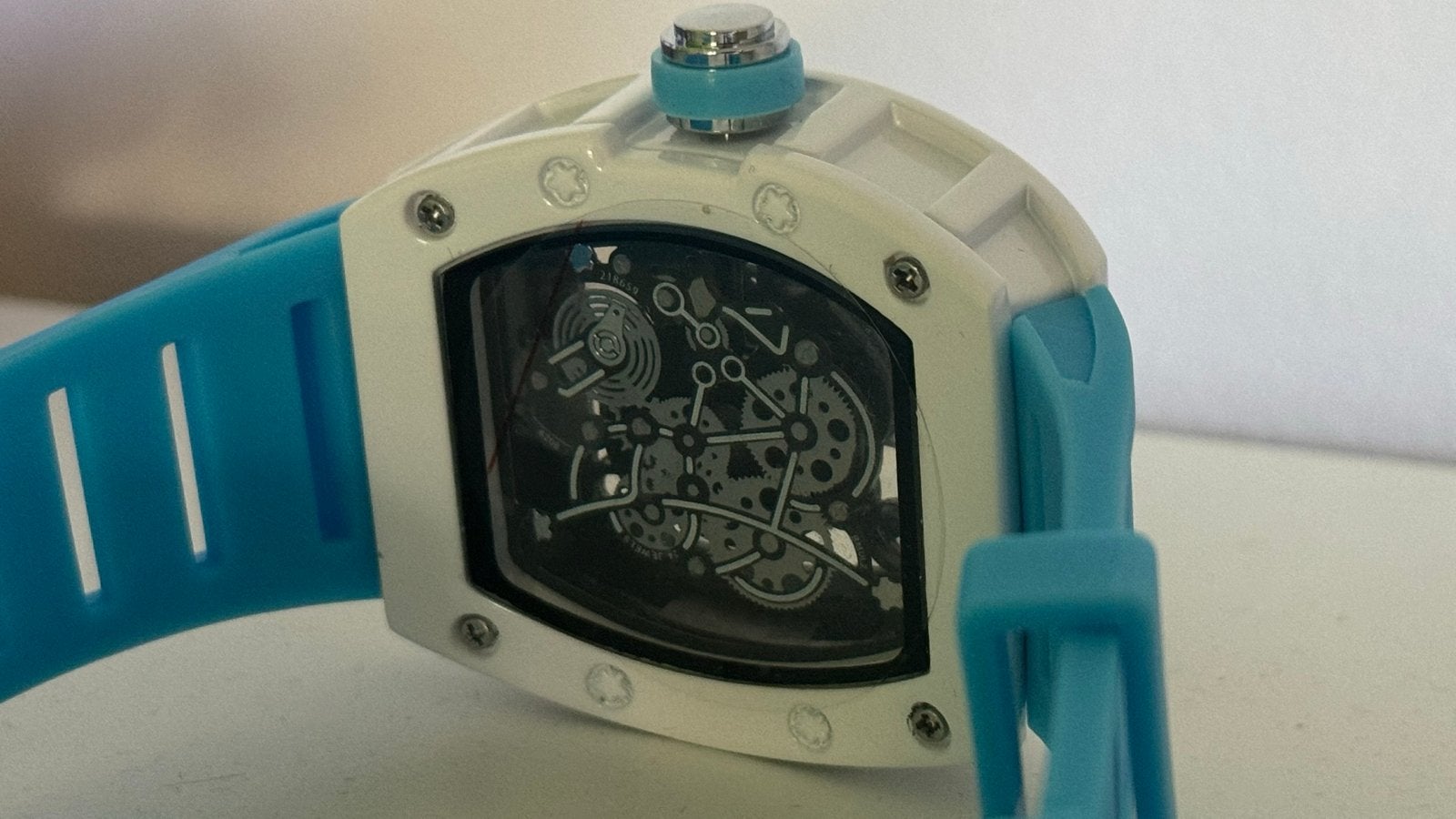 Richard Mille RM 055 Bubba Watson, Overige merken, Kunststof, Polshorloge, Ophalen of Verzenden