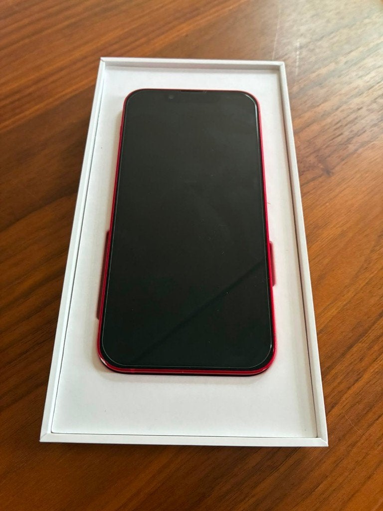 iPhone 13 mini 126GB Rood - Nieuwe Batterij, Ophalen, 128 GB, Refurbished, Zonder simlock