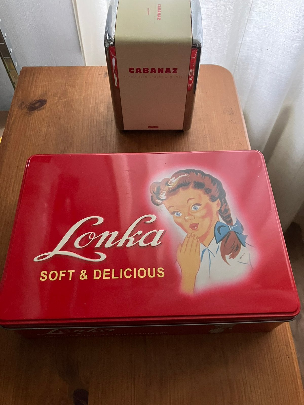 Retro blikken., Verzamelen, Blikken, Ophalen of Verzenden, Gebruikt
