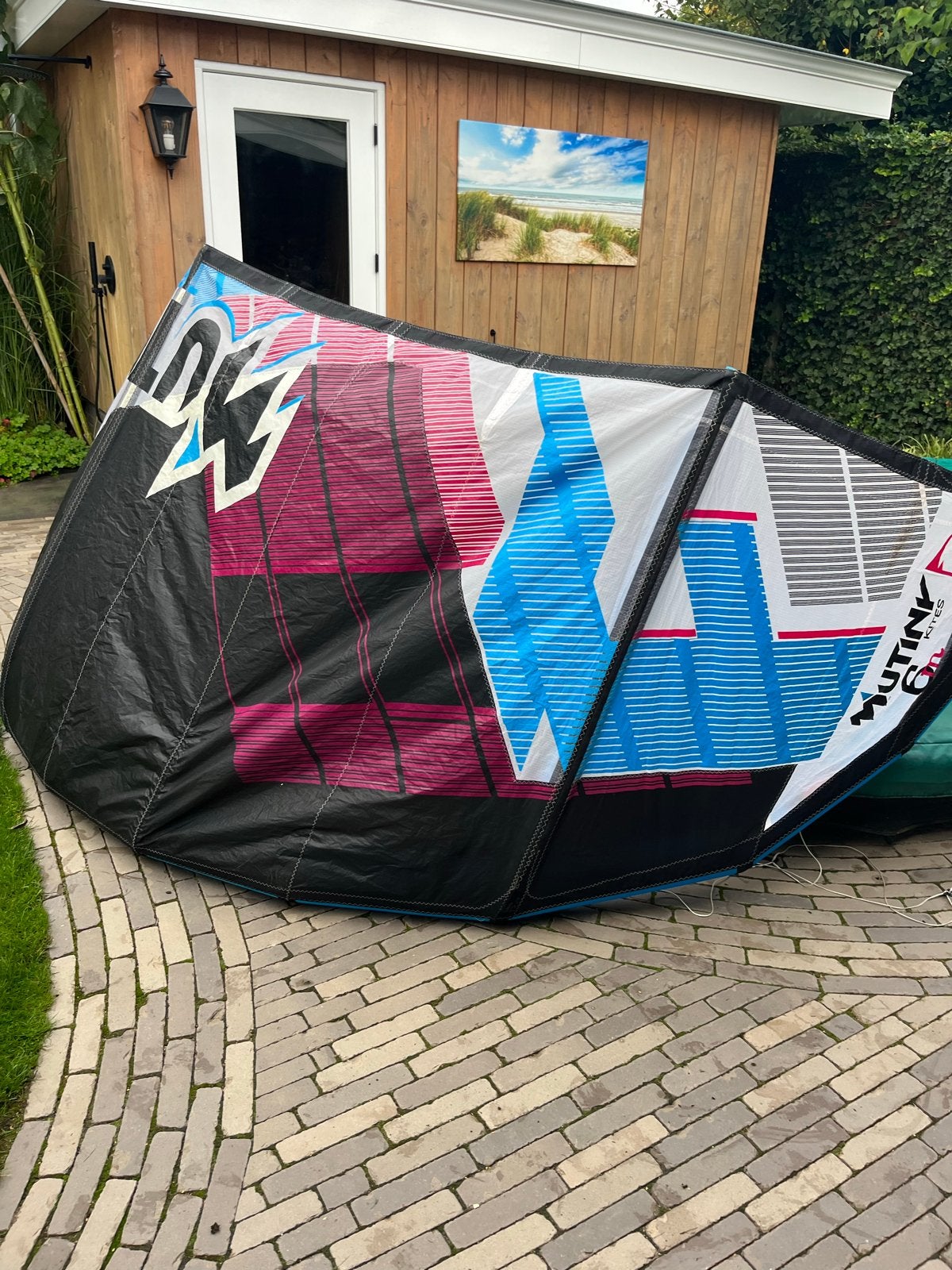 Mutiny Kite F-Series 6m, Watersport en Boten, Kitesurfen, Ophalen, Gebruikt, Geen board, 6 m²