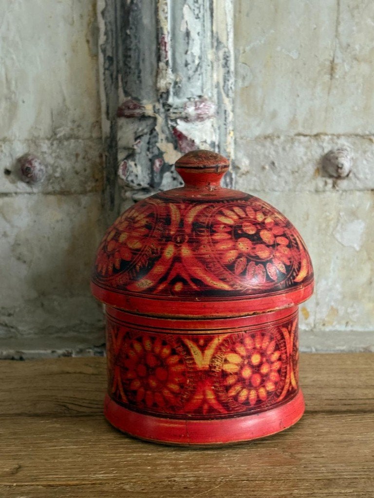 Antieke oosterse handgemaakte kruidenpot, Antiek en Kunst, Ophalen of Verzenden