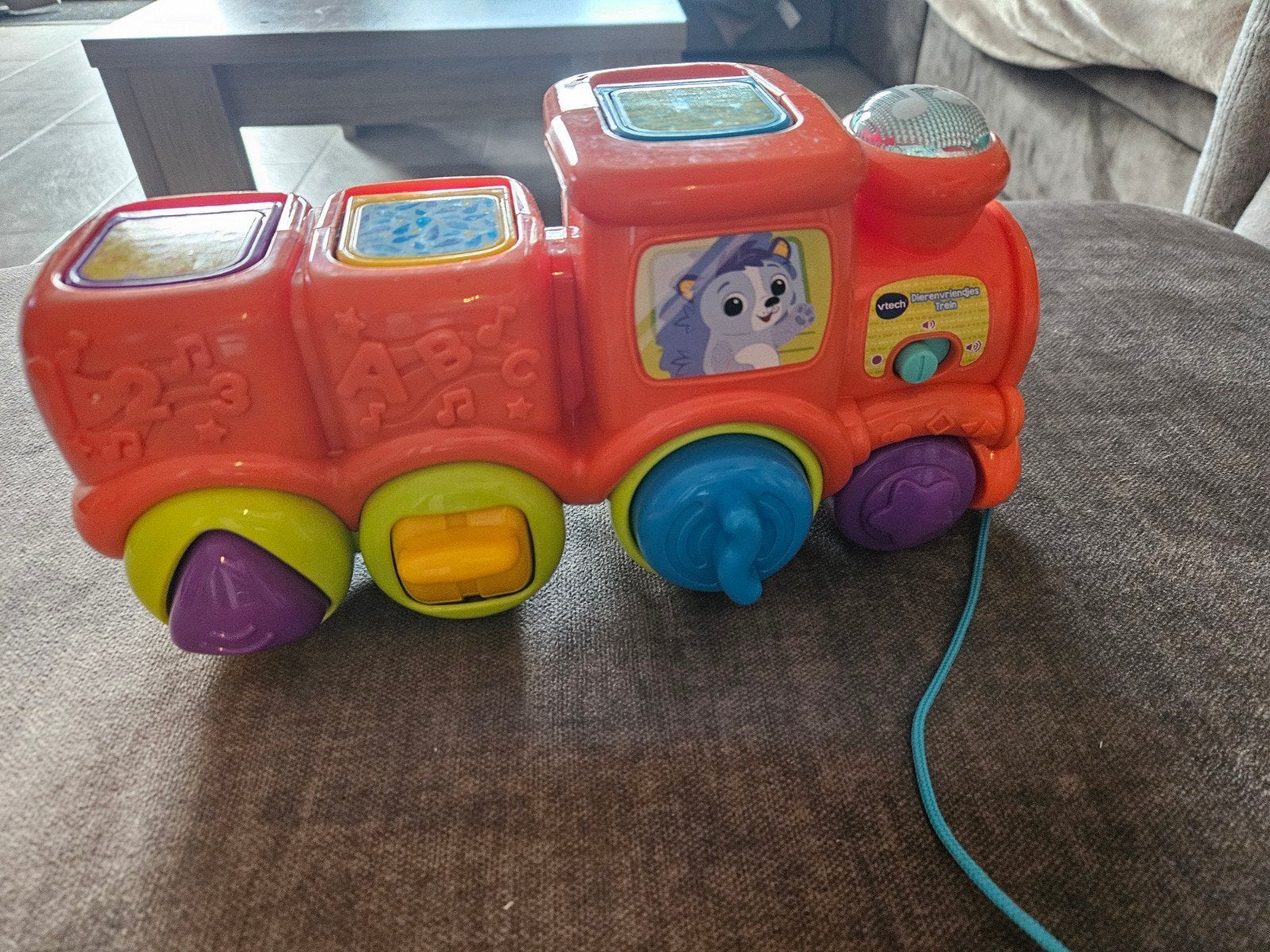 VTech Zoef Zoef Dieren Trein met Licht en Geluid, Ophalen of Verzenden, Overige typen, Met licht