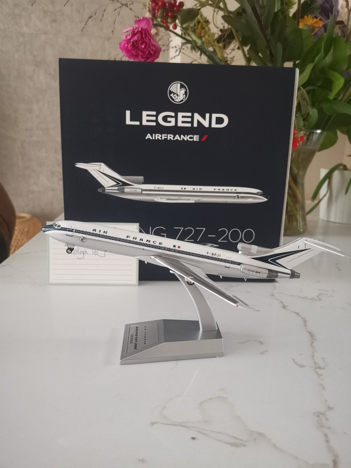 Air France B727-200 Inflight200 1:200 54651 Reg. F-BPJI, Ophalen of Verzenden, Nieuw, 1:200 of kleiner, Overige merken