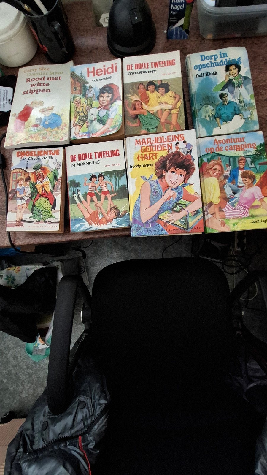 Vintage kinderboeken: Heidi, De Dolle Tweeling, Carry Slee, Boeken, Ophalen of Verzenden, Gelezen, Fictie algemeen