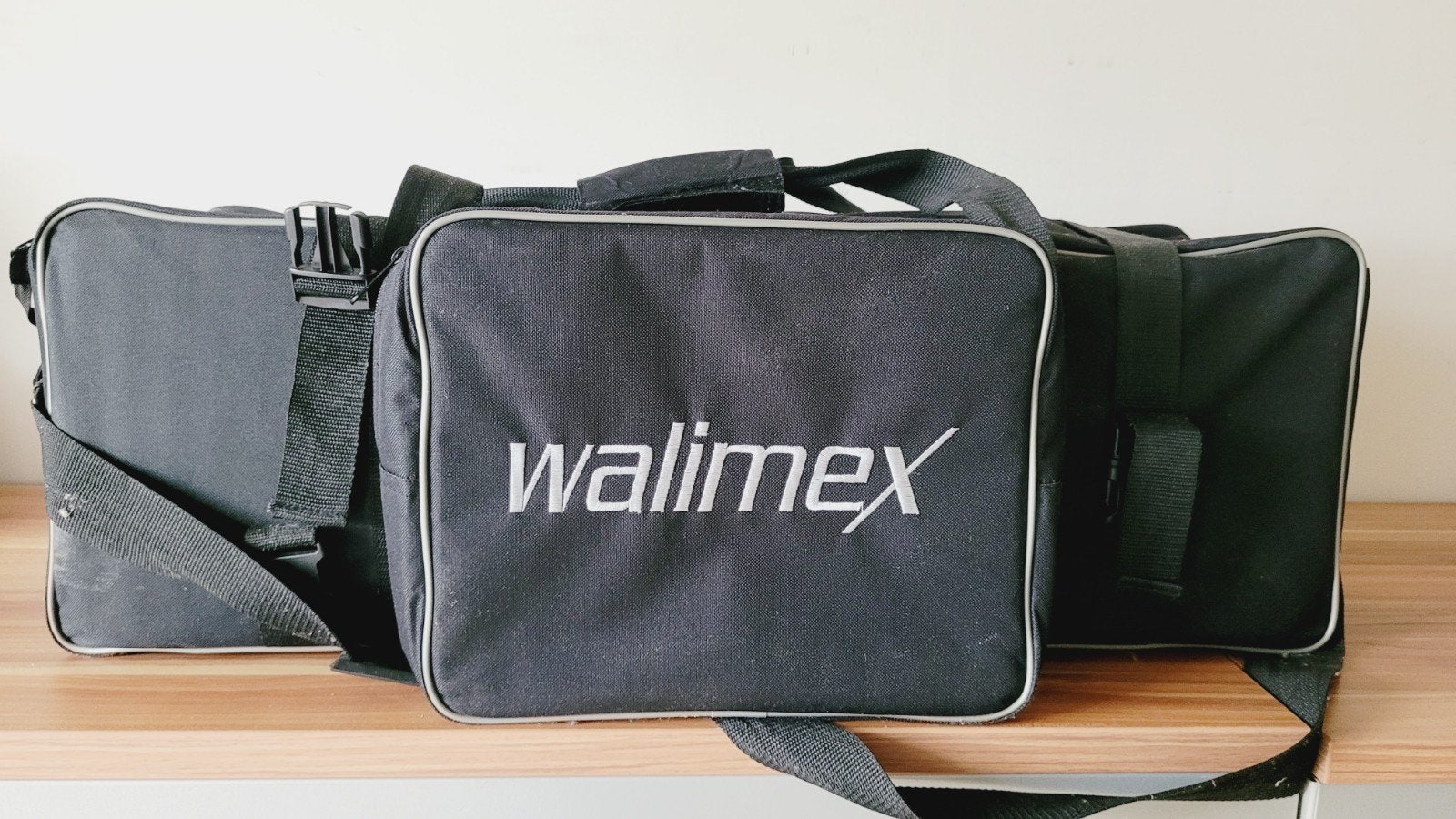 Complete Walimex Pro VC-200 studioset incl. tas en trigger, Ophalen, Gebruikt
