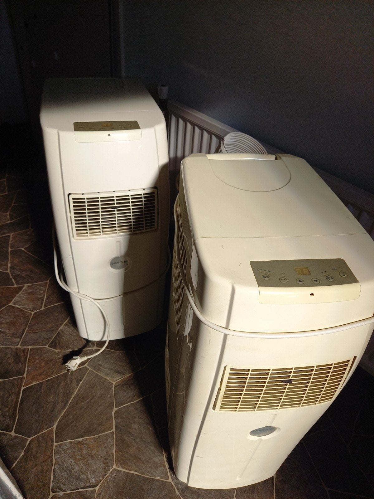 AMCOR AMCOR MOBIELE AIRCO (2x)
- Portable Air conditioner
-, Ophalen, Gebruikt