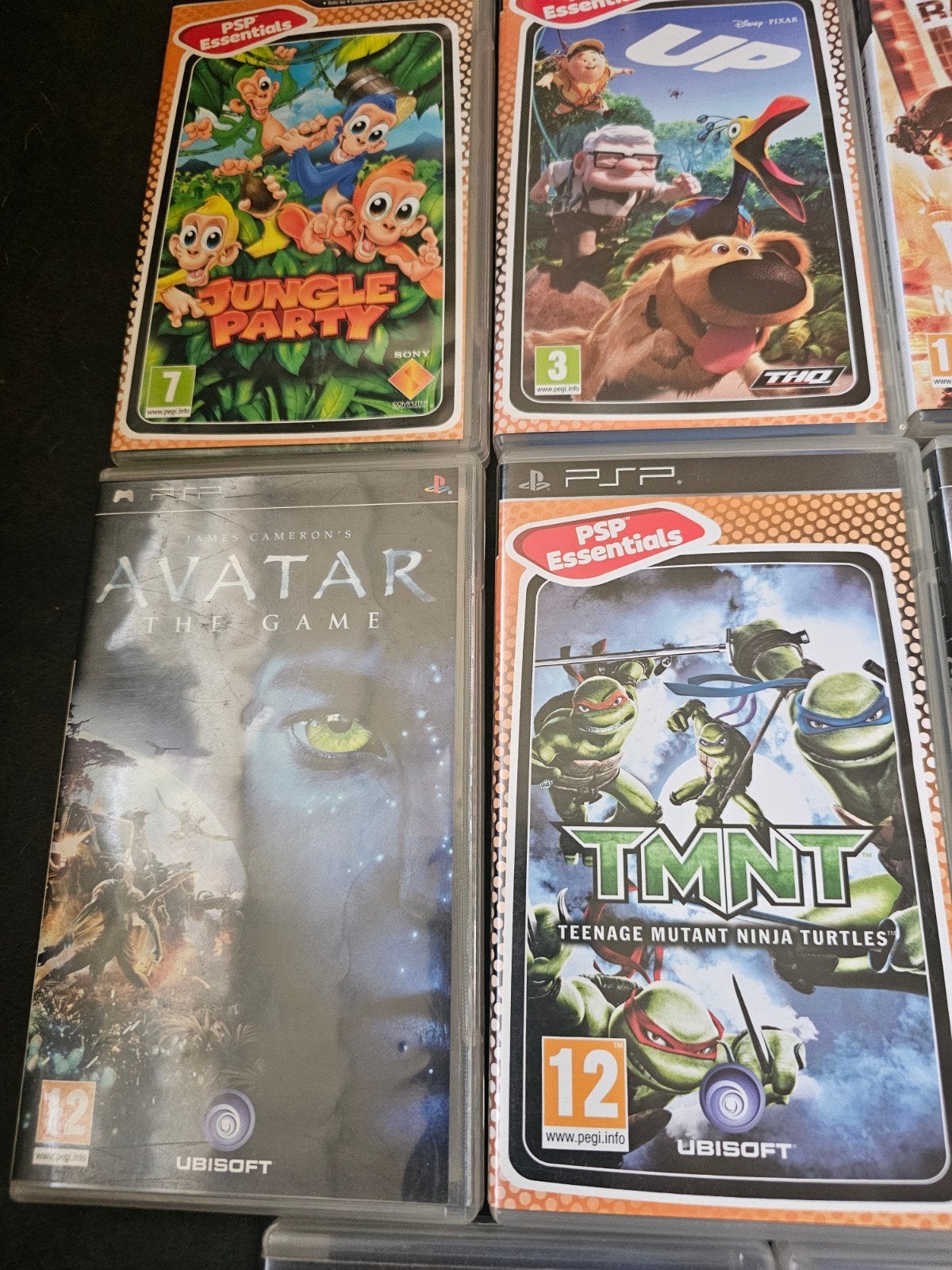 Te koop 9 PSP Games inclusief doos, 1 speler, Ophalen of Verzenden, Zo goed als nieuw, Vanaf 7 jaar