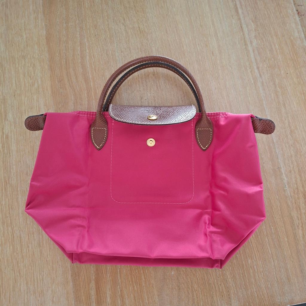 Longchamp Le Pliage Handtas - Roze, Sieraden, Tassen en Uiterlijk, Zonnebrillen en Brillen | Dames, Gebruikt, Overige merken, Roze