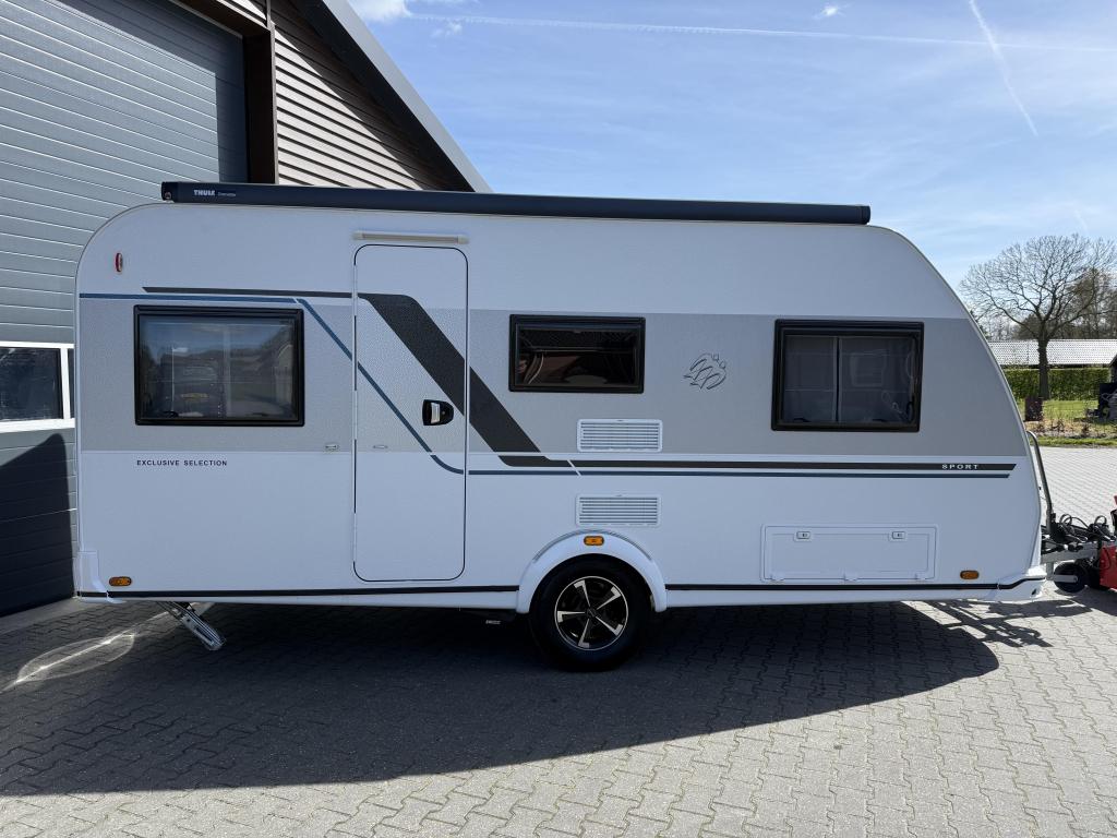 Knaus Sport 460 EU Exclusive Selection NIEUW Full Options, Caravans en Kamperen, Bedrijf, Treinzit, Schokbreker, Overige typen