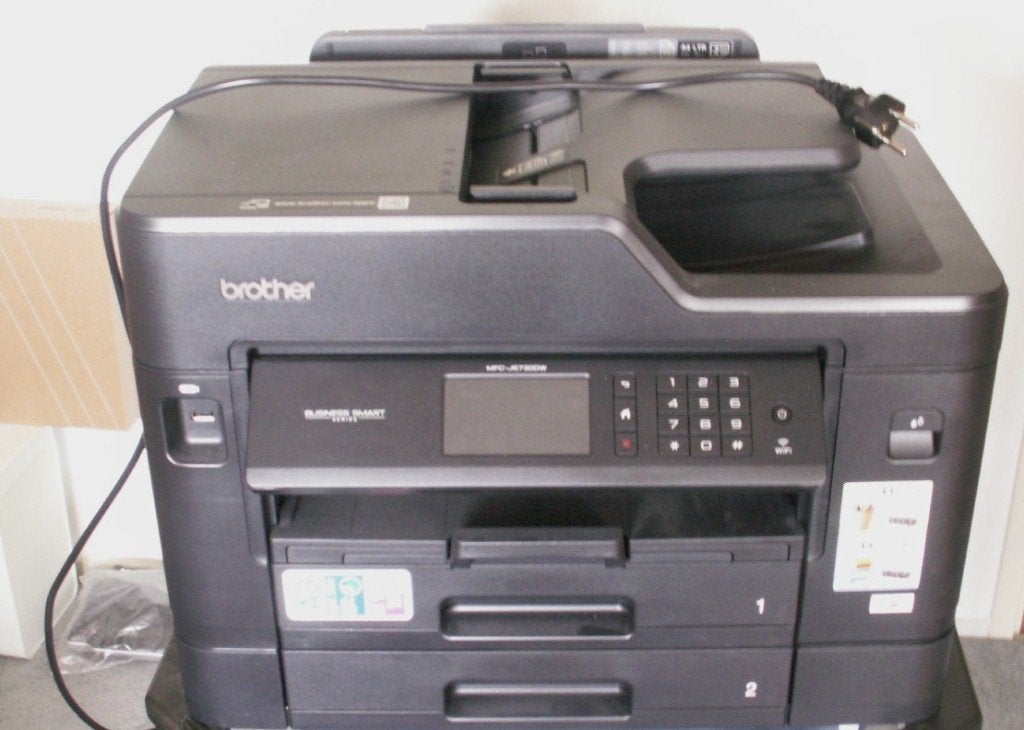 Brother MFC-j5730dw printer all-in-one A3 inkjetprinter zwar, Computers en Software, Printers, Zo goed als nieuw, Ophalen