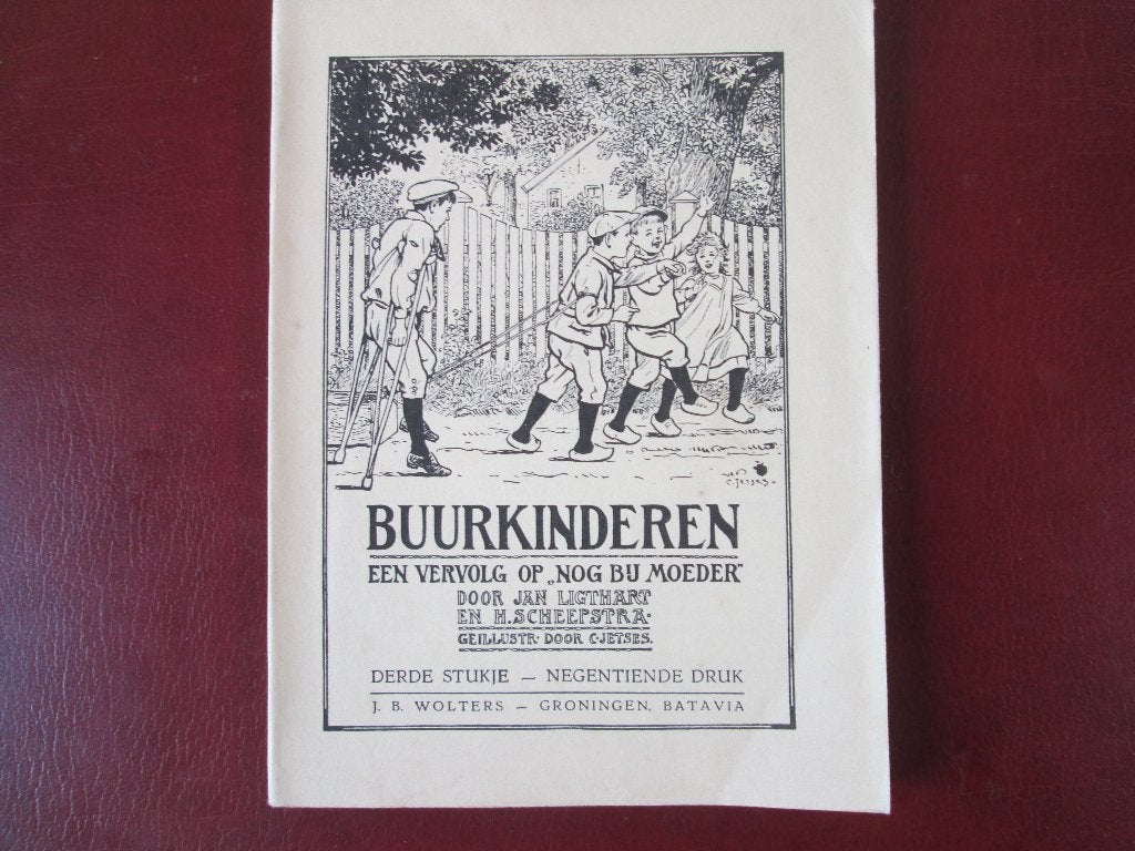 Buurkinderen, door Jan Ligthart en H. Scheepstra, 3e stukje, Ophalen of Verzenden, Zo goed als nieuw, Overige niveaus, Nederlands