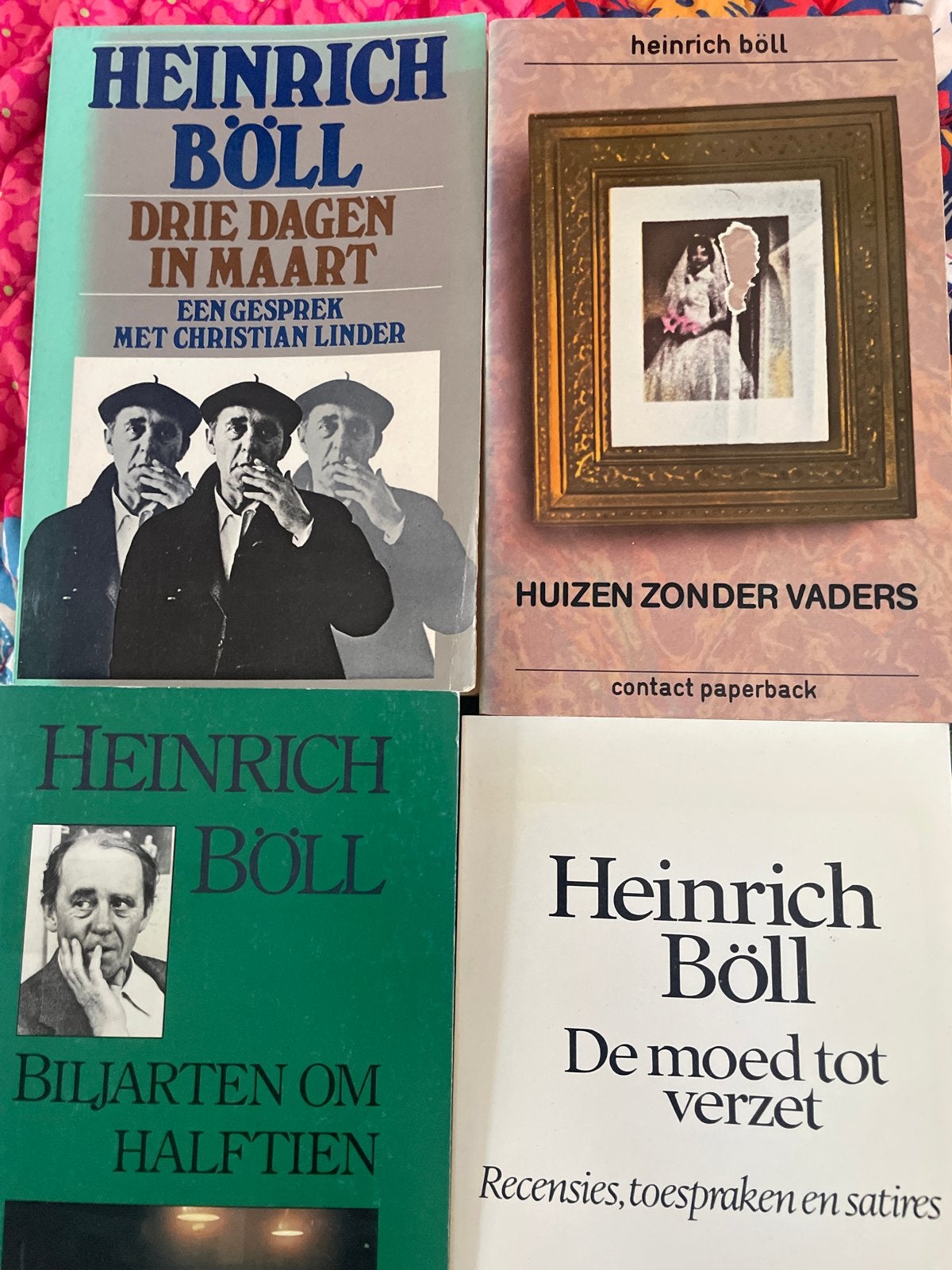 4 boeken van Heinrich Böll: Drie Dagen in Maart, Huizen Zond, Boeken, Ophalen of Verzenden, Gelezen, Europa overig