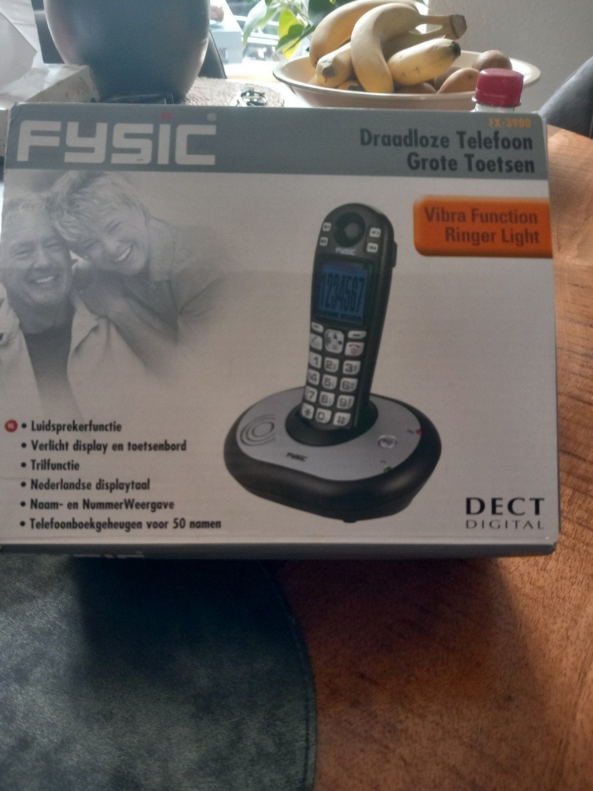 Fysic Draadloze Telefoon met Grote Toetsen, Ophalen, Zo goed als nieuw, 1 handset