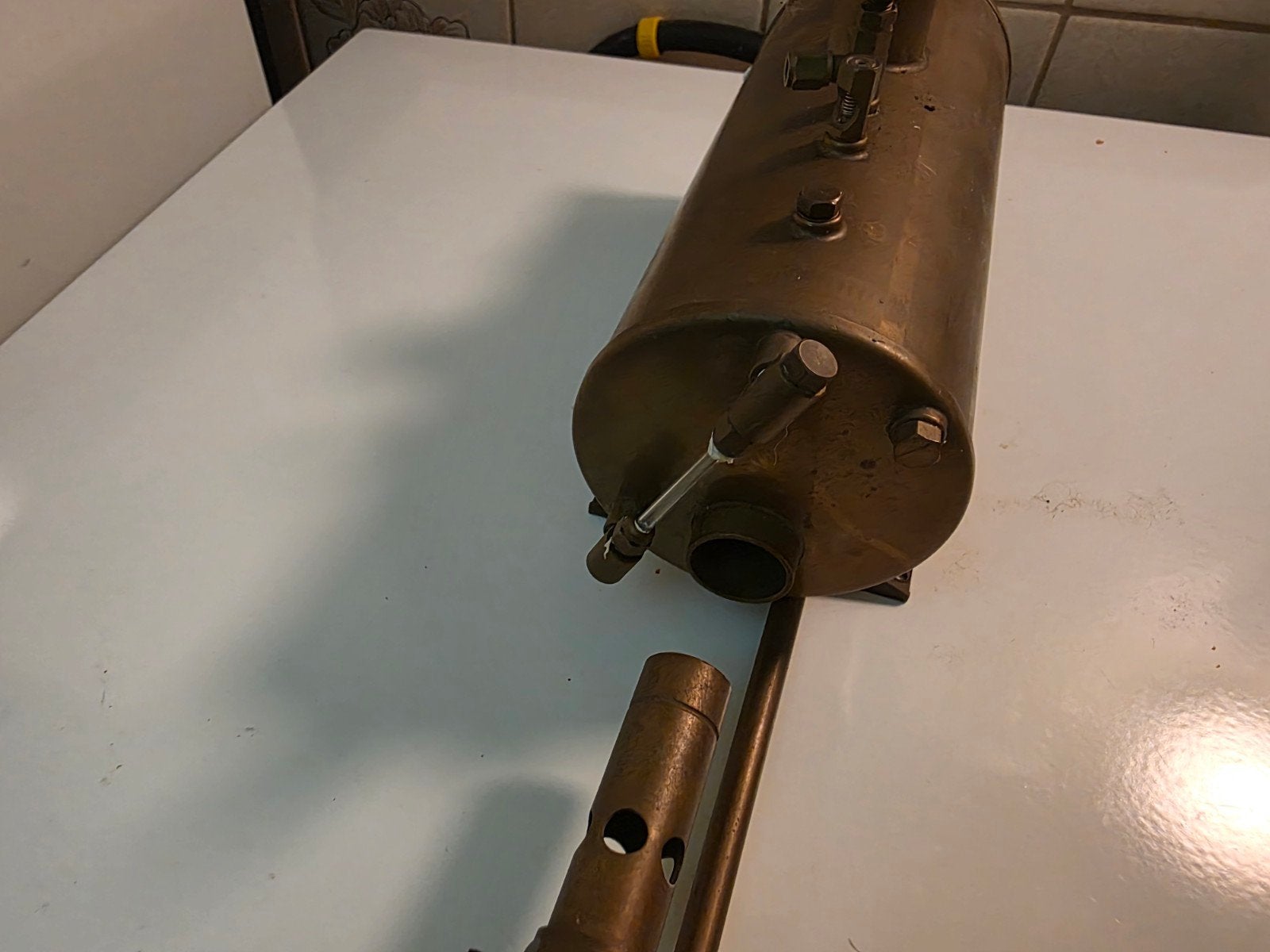 te ruil . liggende ketel tegen staand, Hobby en Vrije tijd, Ophalen of Verzenden, Nieuw