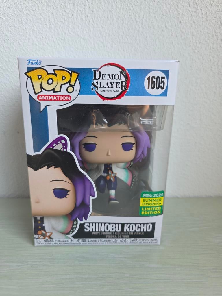 Shinobu Kocho SDCC - Demon Slayer Funko Exclusive - 1605, 21 Holborn Viaduct, London, EC1A 2DY, SupportEMEA@Funko.com, Verzenden