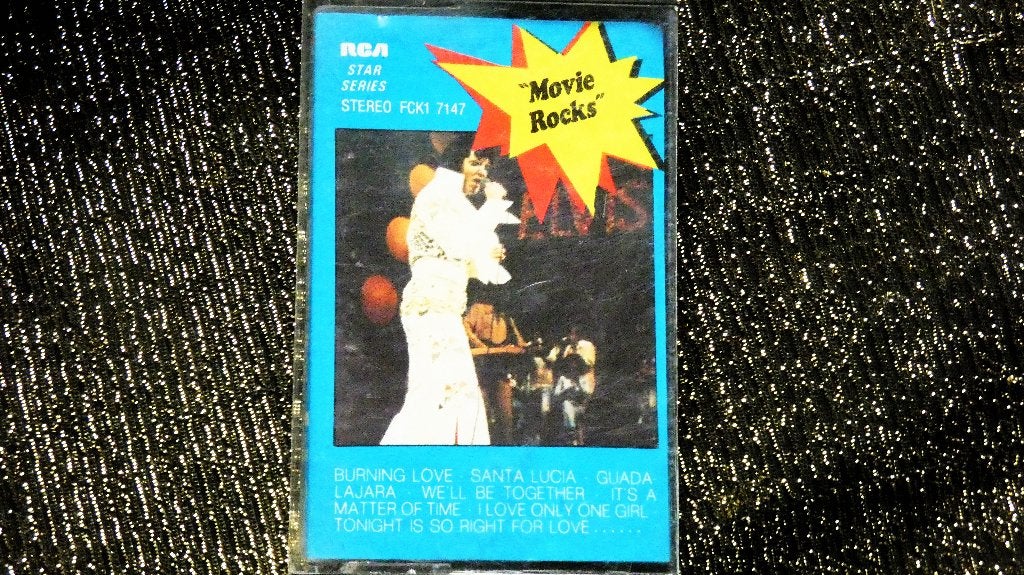 Elvis Presley Movie Rocks- Zeldzame cassette!, Cd's en Dvd's, Cassettebandjes, Ophalen, Gebruikt, Pop, 1 bandje