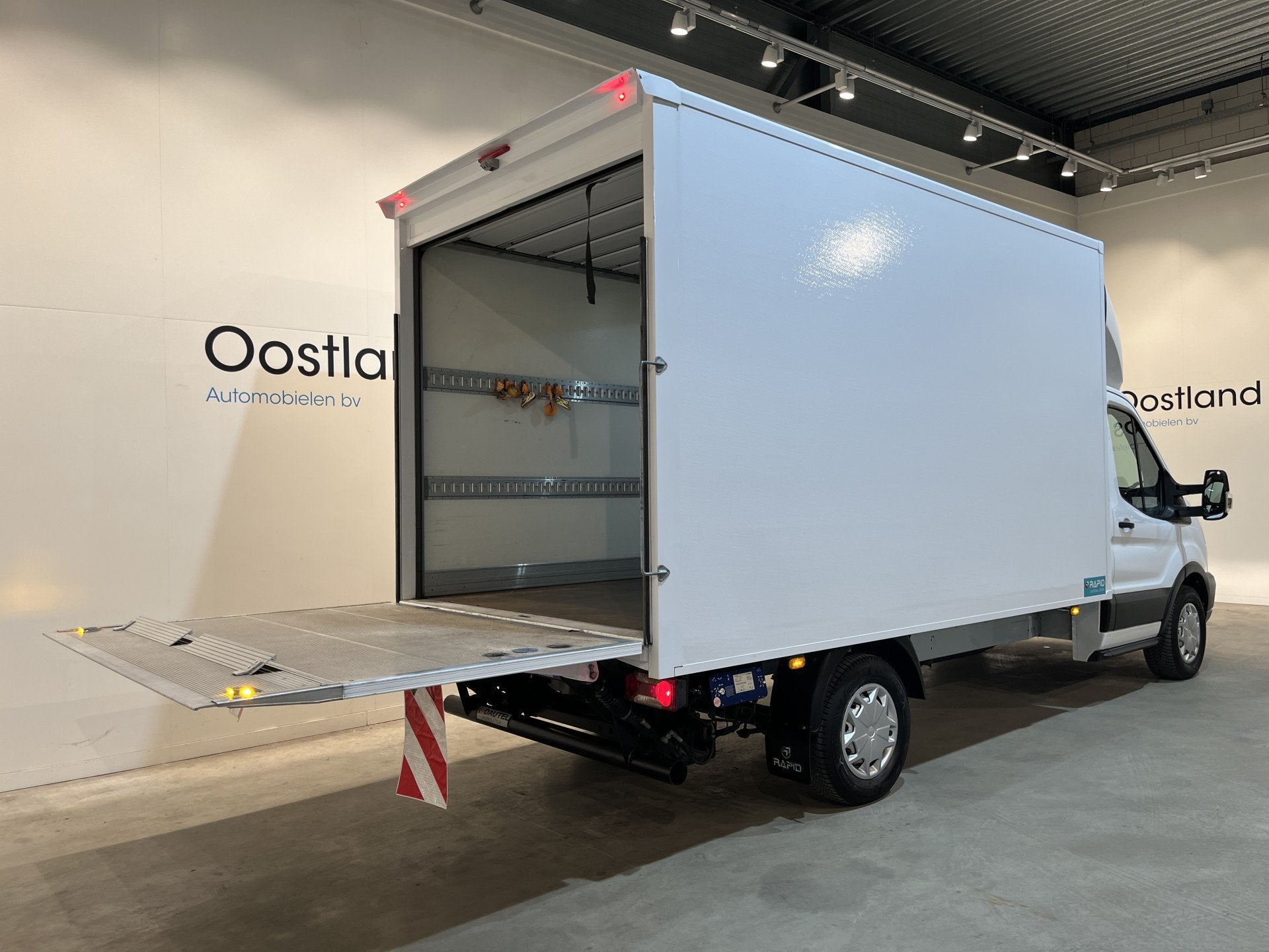 Ford Transit 350 2.0 TDCI L3 Trend Bakwagen / Dautel Laadkle, Auto's, Voorwielaandrijving, Stof, 4 cilinders, Wit