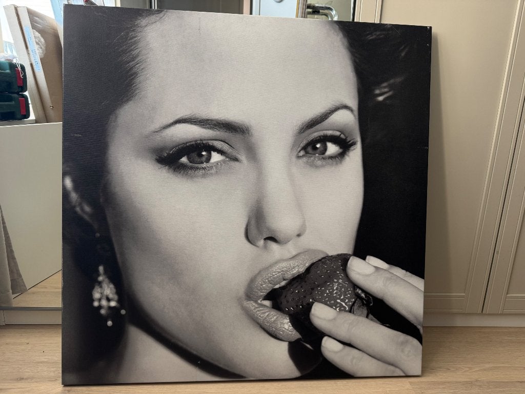 Foto schilderij Angelina Jolie, Ophalen, Gebruikt, 125 cm of meer, Schilderij