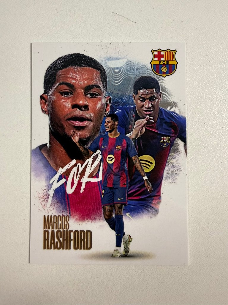 Marcus Rashford Futera FX Barcelona 2026, Verzamelen, Sportartikelen en Voetbal, Ophalen of Verzenden, Nieuw, Buitenlandse clubs