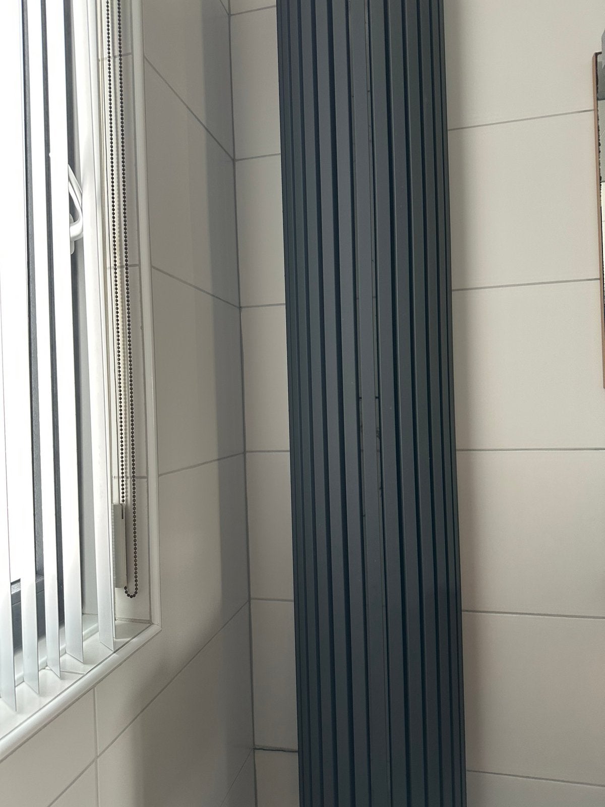 Nieuwe designradiator  half rond Vasco antraciet grijs, Ophalen, Radiator, Nieuw, Minder dan 60 cm