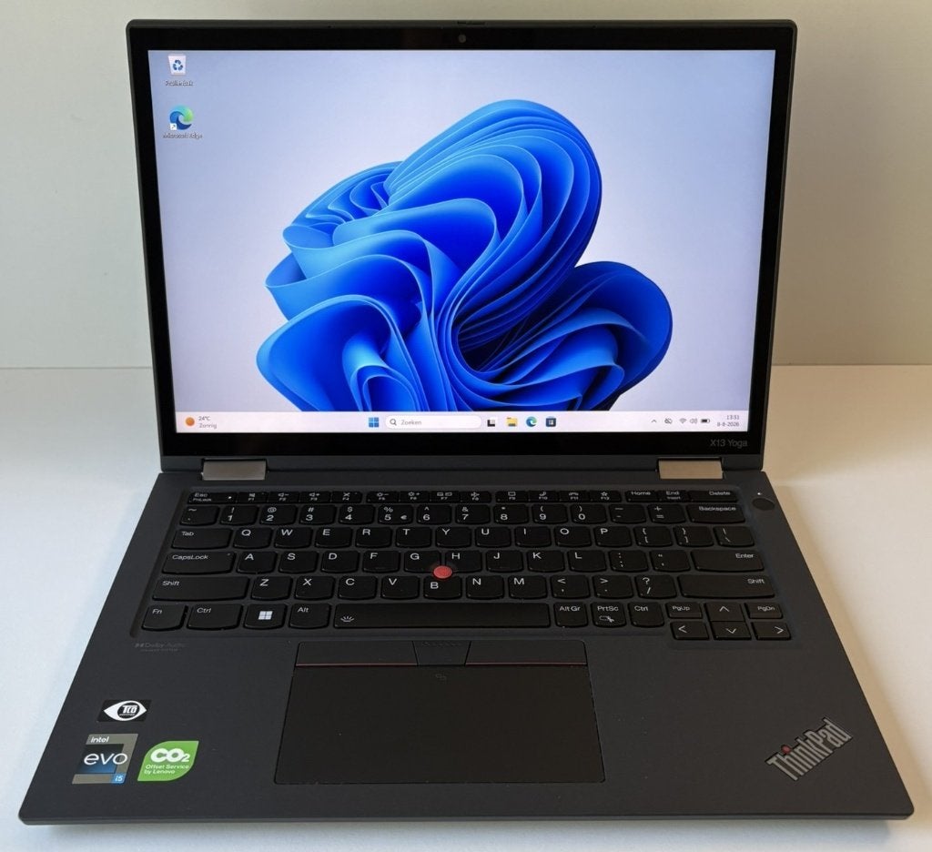 Lenovo ThinkPad X13 Gen 2 i5-1245U 32GB 512GB SSD, 2 tot 3 Ghz, 32 GB, Refurbished, 14 inch
