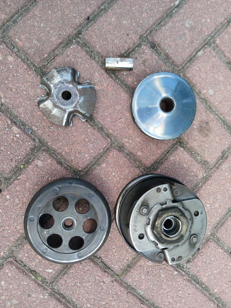 Polini overbrenging set vario variateur koppeling Aerox, Ophalen of Verzenden, Gebruikt, Blok