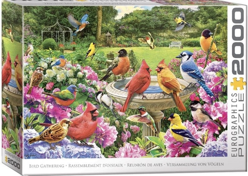 Eurographics - Bird Gathering - 2000 stukjes, Ophalen of Verzenden, Meer dan 1500 stukjes, Nieuw, Legpuzzel