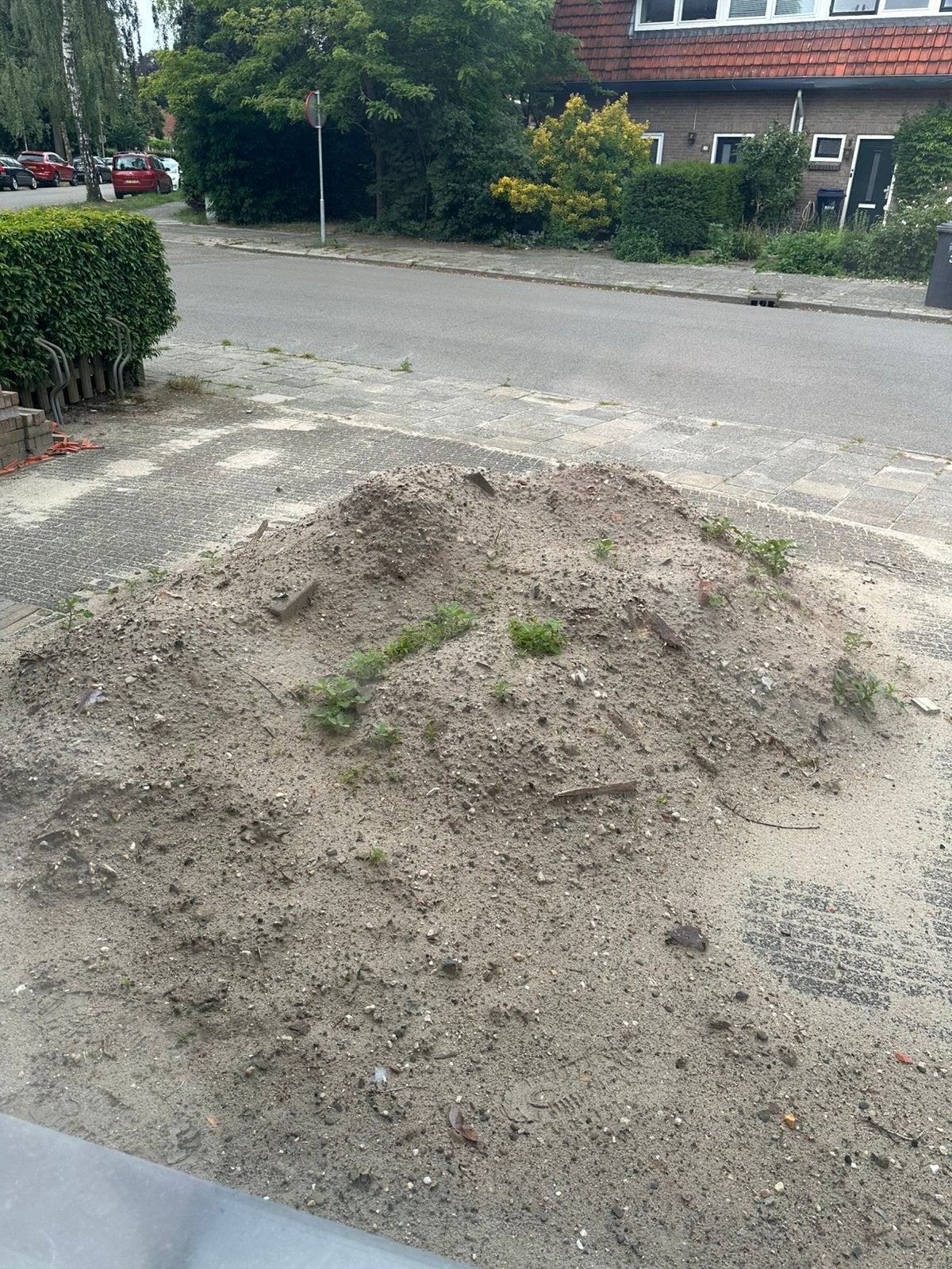 Gratis zand/grond, Tuin en Terras, Zand, Ophalen, Zo goed als nieuw, Overige typen