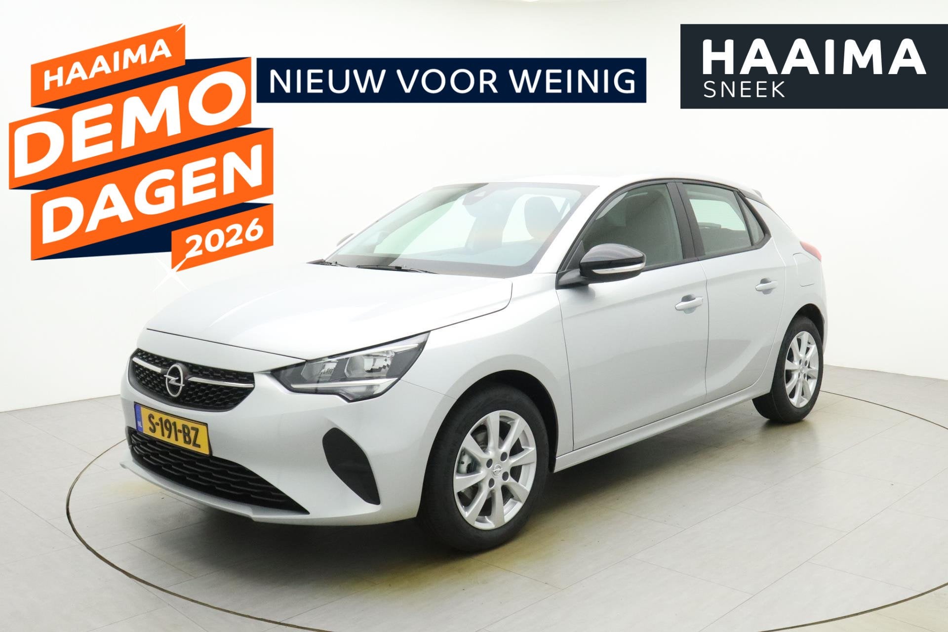 Opel Corsa 1.2 75pk Edition | Demo | Airco | Cruise Control, Auto's, Opel, Bedrijf, Te koop, Corsa, ABS, Airbags, Airconditioning